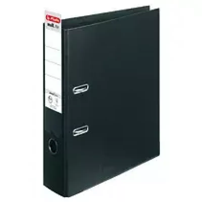 Raccoglitore ad anelli A4 Herlitz 10834315 nero