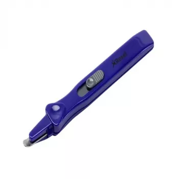 Rexel Extract-It levapunti, acciaio inox, blu, 12 g, 53 x 15 x 180 mm, 1 pz.