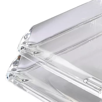 Rexel Nimbus vassoio portadocumenti trasparente, acrilico, trasparente, lettere, 270 x 320 x 60 mm, 270 mm, 320 mm
