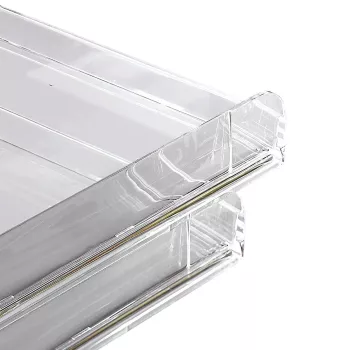 Rexel Nimbus vassoio portadocumenti trasparente, acrilico, trasparente, lettere, 270 x 320 x 60 mm, 270 mm, 320 mm