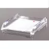 Rexel Nimbus vassoio portadocumenti trasparente, acrilico, trasparente, lettere, 270 x 320 x 60 mm, 270 mm, 320 mm