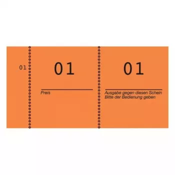 Etichetta Avery 869-10-1 100 pezzi arancione