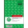 Quaderno Sigel SD014 A6 40 fogli verde bianco