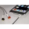 Cavo audio Hama 00080864 1 m 3,5 mm a 2 x RCA argento