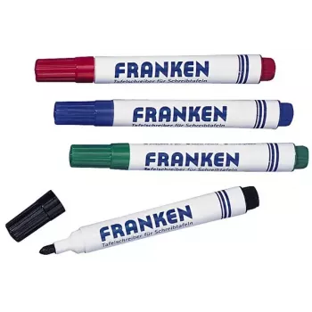 Pennarello Franken Z1903 4 pz. nero blu rosso