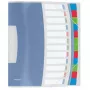 Segnapagine Esselte Divider Book Vivida PP 12 linguette, blu, multicolore, cloruro di polivinile (PVC), A4, 266 mm, 20 mm, 320 mm