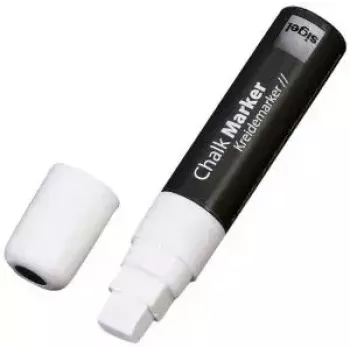 Pennarello gessetto Sigel GL171 bianco