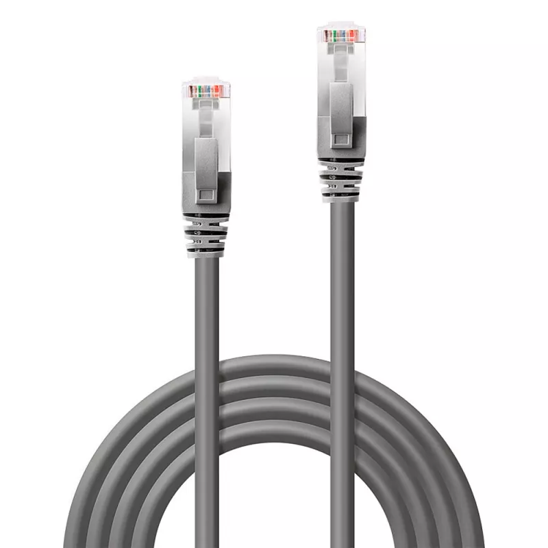 Cavo Lindy 1m CROMO Cat.6 S/FTP, 1 m, Cat6, S/FTP (S-STP), RJ-45, RJ-45, antracite