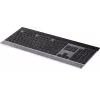 Tastiera Rapoo E9270P RF Wireless QWERTZ tedesco nero argento