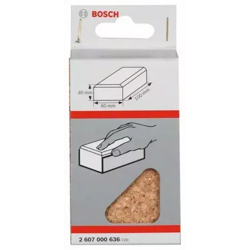Blocco abrasivo Bosch 2 607 000 636