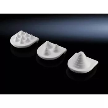 Inserto passacavo Rittal SZ 4318.000, polipropilene, bianco, per 1 cavo fino a 47 mm
