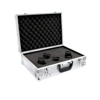 Flightcase Roadinger 30126207 compensato argento 3,7 kg