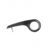 Fischer 85948 paracatena universale per bicicletta, 26-28 pollici, 33-38 denti, nero/trasparente
