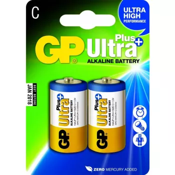 Batteria monouso GP Batteries Ultra Plus alcalina C