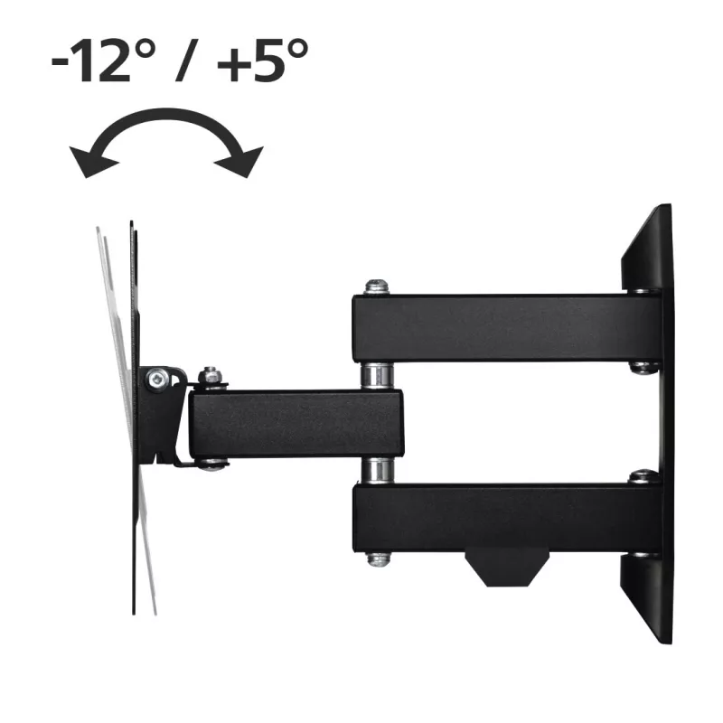 Hama 00118101 supporto da parete per TV 121,9 cm (48 pollici) nero