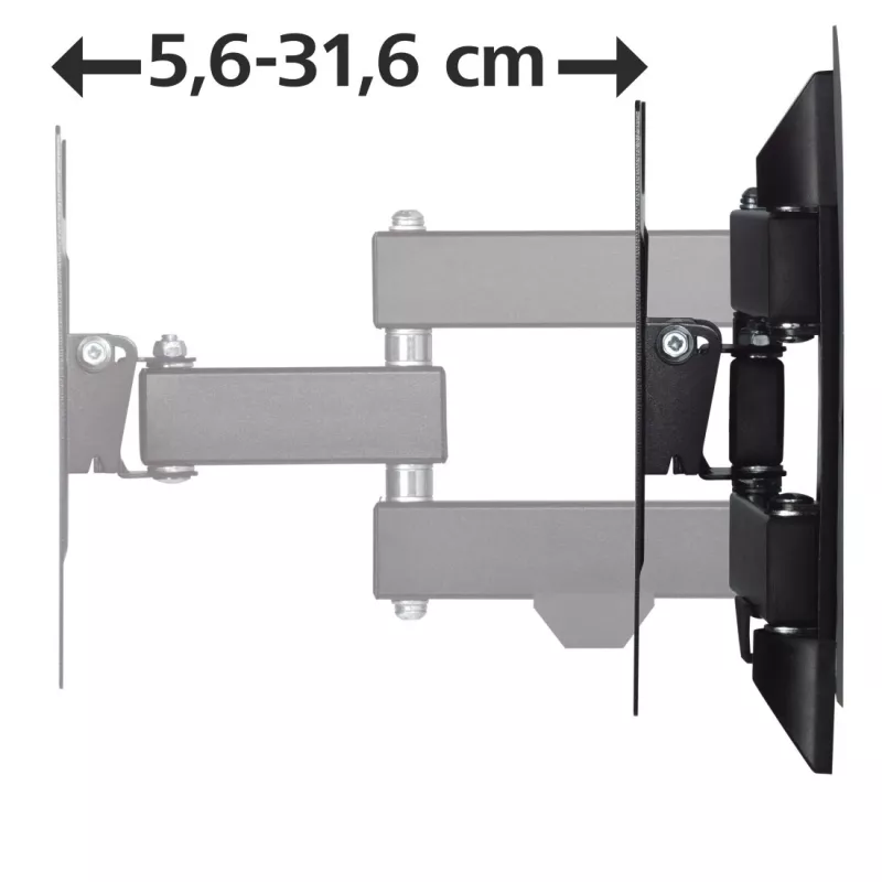 Hama 00118101 supporto da parete per TV 121,9 cm (48 pollici) nero