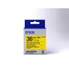 Cartuccia etichetta Epson magnetica LK-7YB2 nero/giallo 36 mm (1,5 m)