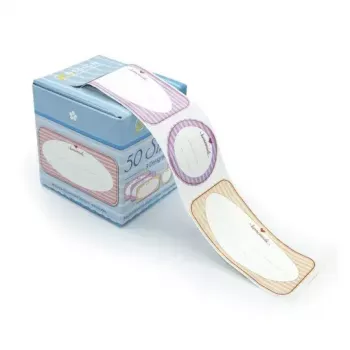 Etichette autoadesive Avery 56820 rotonde/rettangolari rimovibili arancione rosa bianco giallo