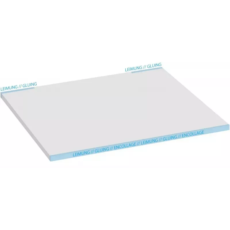 Sottomano in carta Sigel HO366 nero grigio bianco