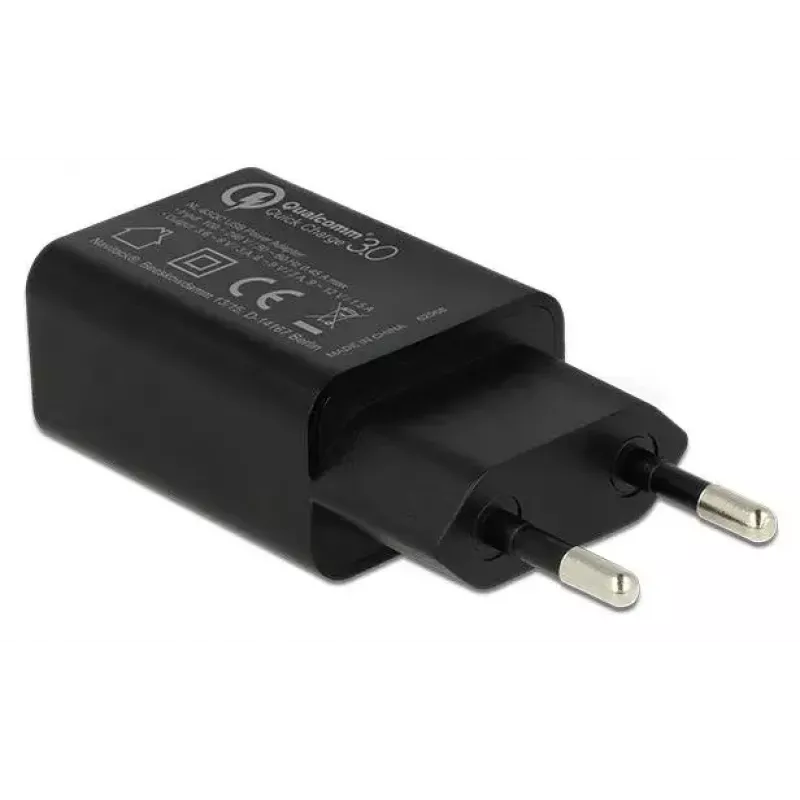 Caricabatterie mobile Navilock 62968 universale nero AC per interni