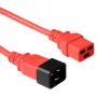 Cavo di alimentazione C19 - C20 ACT Powercord rosso 1,8 m