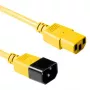Cavo di alimentazione C13 C14 ACT Powercord 3 m giallo