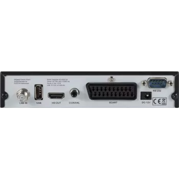 Ricevitore digitale Megasat HD 6000 DS via cavo Full HD nero