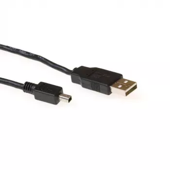 Cavo USB ACT USB 2.0 A connettore maschio – USB Mini-B connettore maschio 1,80 m