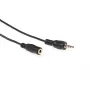 ACT cavo di collegamento audio 3 metri 1x connettore jack 3,5 mm – 1x connettore femmina jack stereo 3,5 mm
