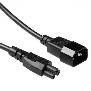 Cavo di alimentazione C14 - C5 nero 0,5 m ACT Powercord AK5218