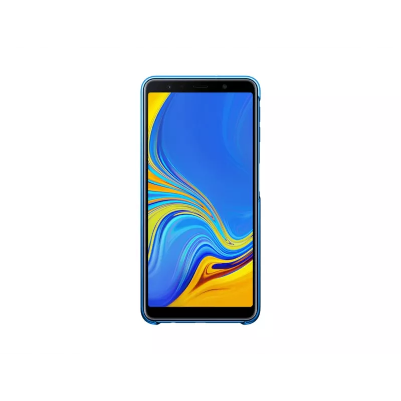 Samsung Gradation Cover EF-AA750 cover posteriore per Galaxy A7 (2018), blu