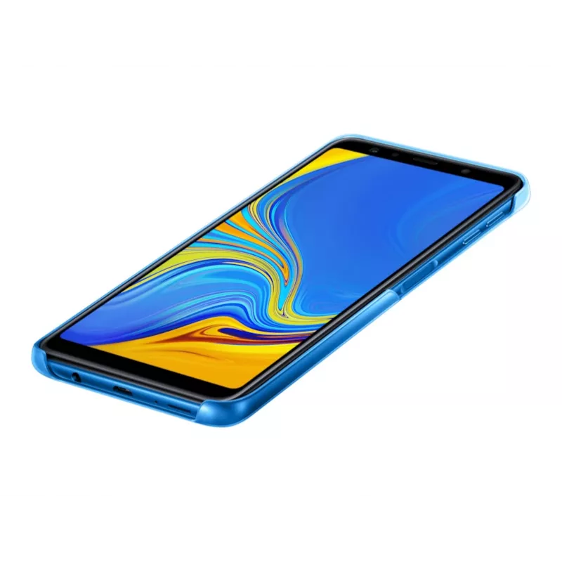 Samsung Gradation Cover EF-AA750 cover posteriore per Galaxy A7 (2018), blu