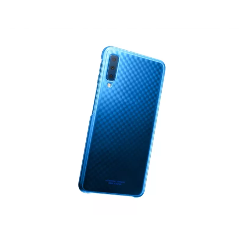 Samsung Gradation Cover EF-AA750 cover posteriore per Galaxy A7 (2018), blu