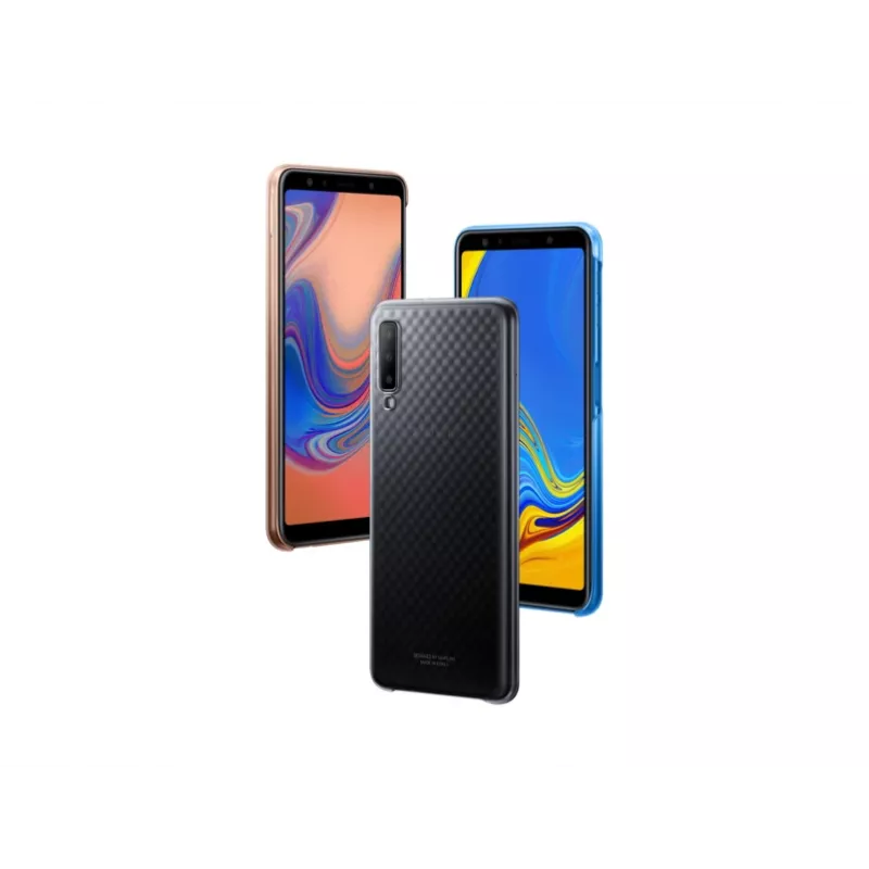 Samsung Gradation Cover EF-AA750 cover posteriore per Galaxy A7 (2018), blu