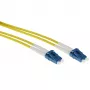 Cavo patch in fibra ottica monomodale 9/125 OS2 duplex corazzato ACT da 15 metri con connettori LC