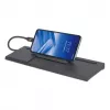 Manhattan Dock/Hub USB-C con lettore di schede e MST, connettori (x9): audio 3,5 mm, DisplayPort, Ethernet, HDMI, USB-A (x3), USB-C e VGA, con Power Delivery (100 W) al connettore USB-C (nota: alimentatore USB-C e cavo USB-C aggiuntivi necessari), tutti i connettori possono essere utilizzati contemporaneamente