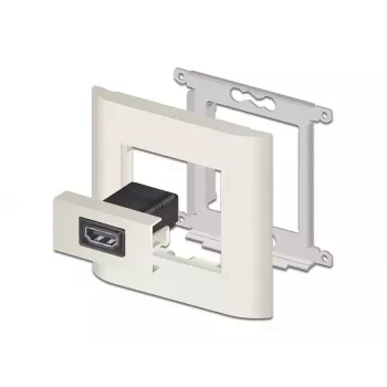 Modulo HDMI DeLOCK Easy 45 dritto 22,5 x 45 mm
