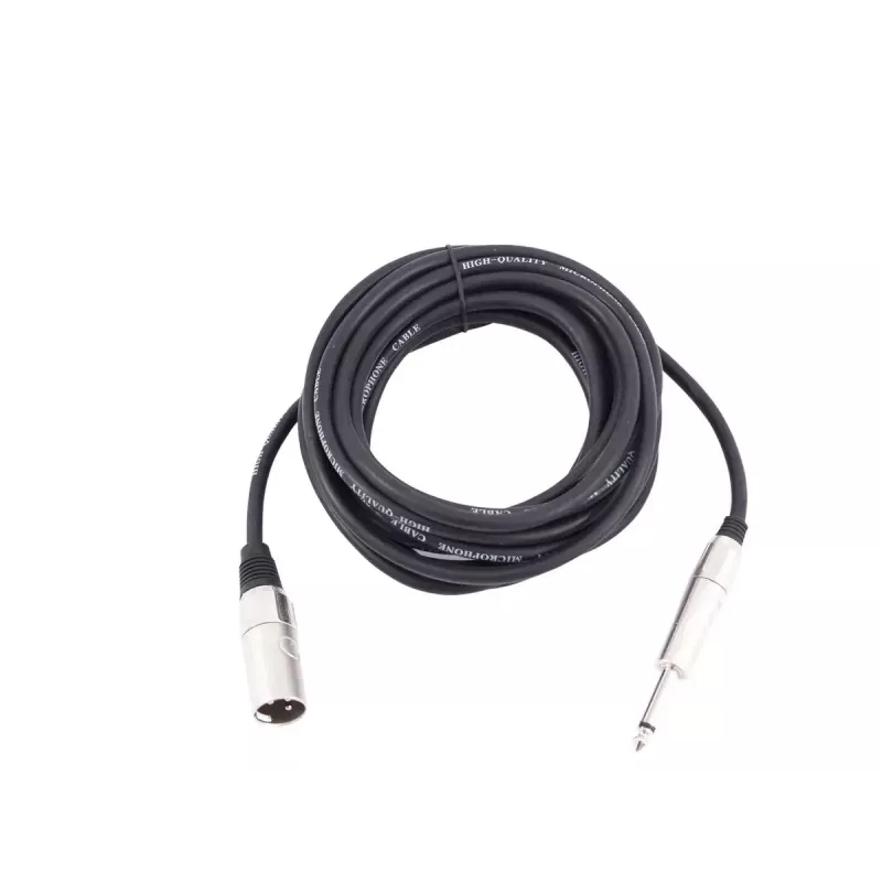 Cavo audio Omnitronic 3022519D 10 m XLR 3 pin 6,35 mm nero