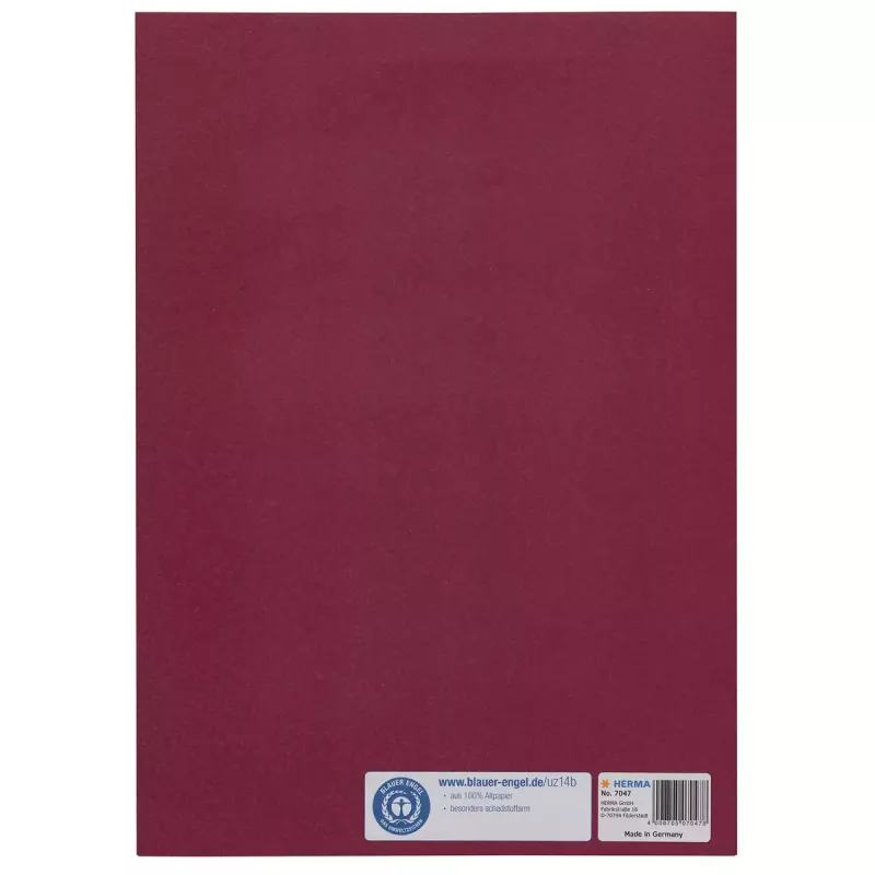 Copertina per riviste/libri HERMA 7047 rosso