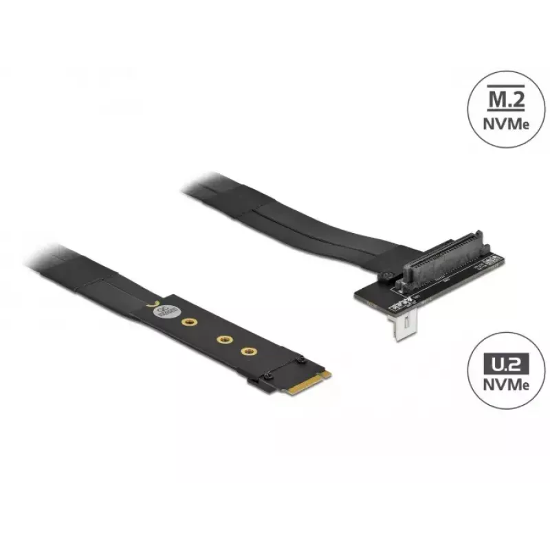 Adattatore M.2 Key M a U.2 SFF-8639 NVMe DeLOCK 64135
