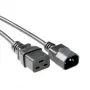 Cavo di alimentazione C14 - C19 nero 1 m ACT Powercord AK5439