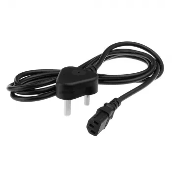 Cavo di alimentazione ACT Powercord spina India/SA – C13 nero 2,5 m