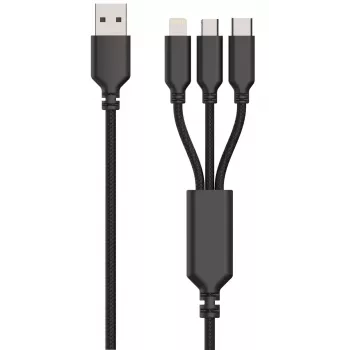 Caricabatterie mobile 2GO 797257 universale nero AC interni 5V