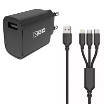 Caricabatterie mobile 2GO 797257 universale nero AC interni 5V