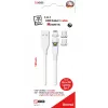 Cavo USB 2GO 797317 1m USB B USB C/micro-USB B/Lightning bianco