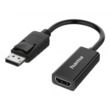 Adattatore HAMA DisplayPort su HDMI Classic Line 00300092 — Ultra-HD 4K, adattatore passivo