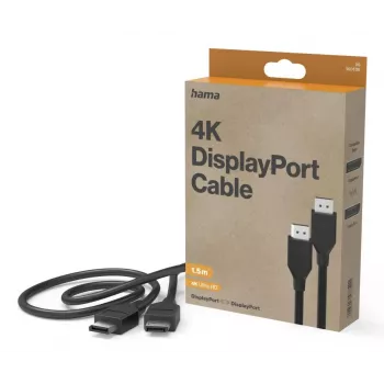 Cavo DisplayPort HAMA Classic Line DP 1.2 Ultra-HD 4K 1,50 m