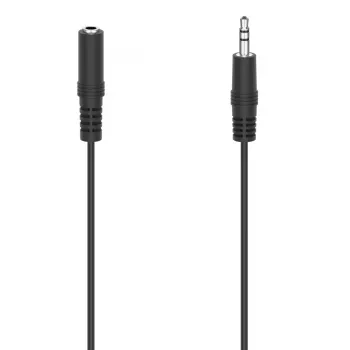 Cavo audio Hama 00305029 2,5 m 3,5 mm maschio su femmina nero