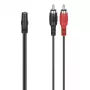Cavo audio Hama 00305040 3,5 mm femmina su 2 x RCA maschio nero