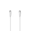 Cavo coassiale Hama 00305042 1,5 m bianco